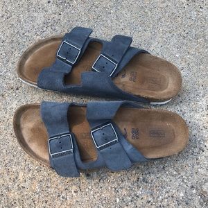 Arizona soft footbed suede leather Birkenstock’s.